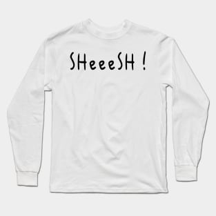 Funny Viral Dank Meme Comedy Trendy  Bro Saying Long Sleeve T-Shirt